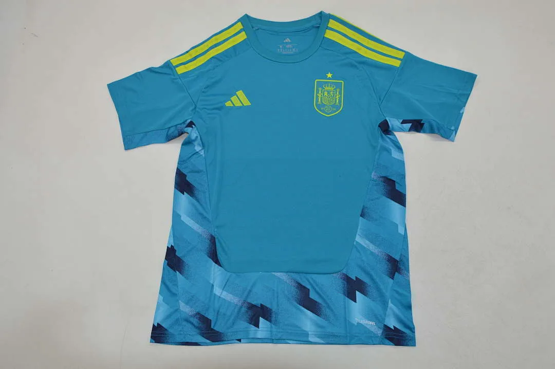 Spain 2026 Goalkeeper Shirt Blue