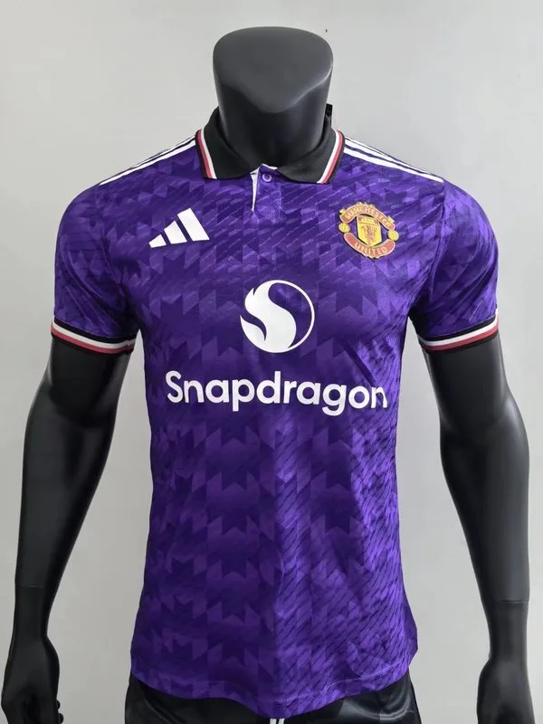 Manchester United 2024/25 Camiseta Versión Jugador Edición Especial Purple — 1