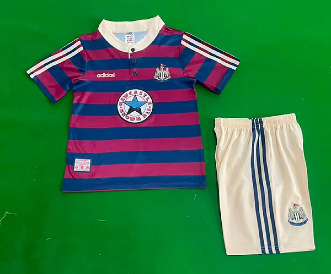 Newcastle United 1995/97 Extérieur Ensemble Enfant — 1