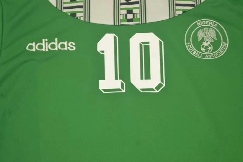 Nigeria 1994 Maillot Green