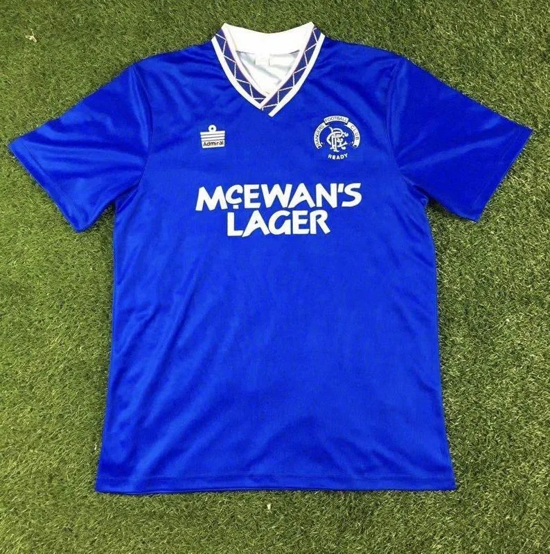 Rangers 1990/92 Domicile Maillot — 2