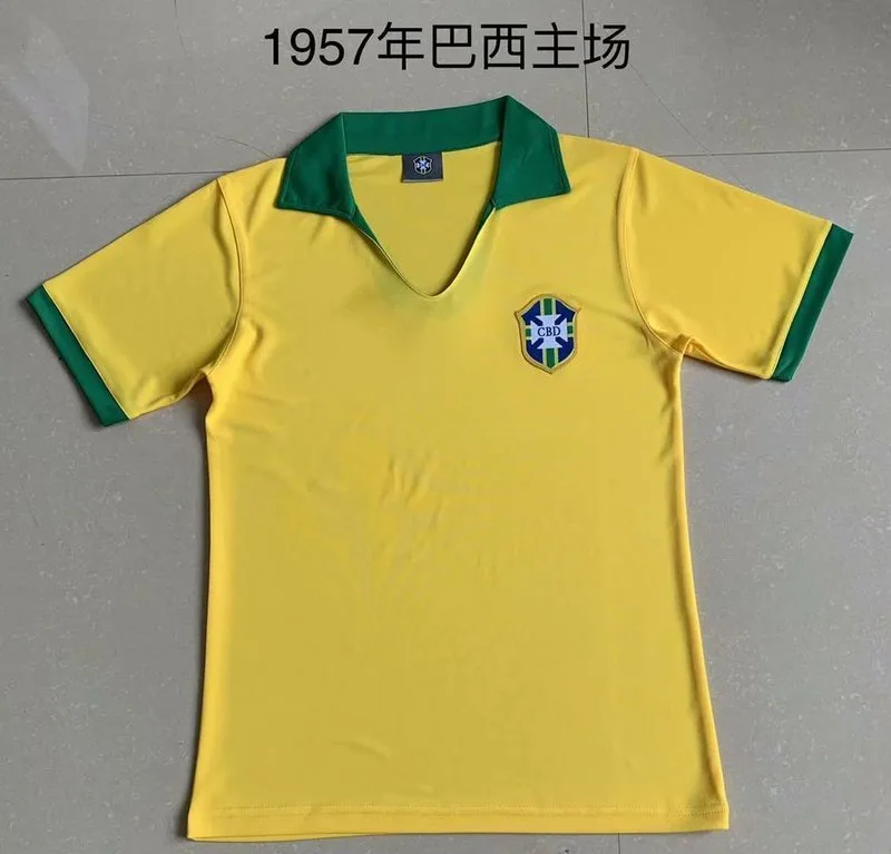 Brazil 1957 Home Shirt — 1