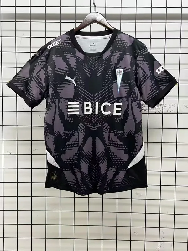 Universidad Católica 2025/26 Goalkeeper Shirt Black — 2
