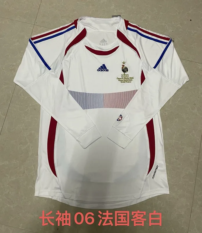 France 2006 Away Shirt Long Sleeve — 2