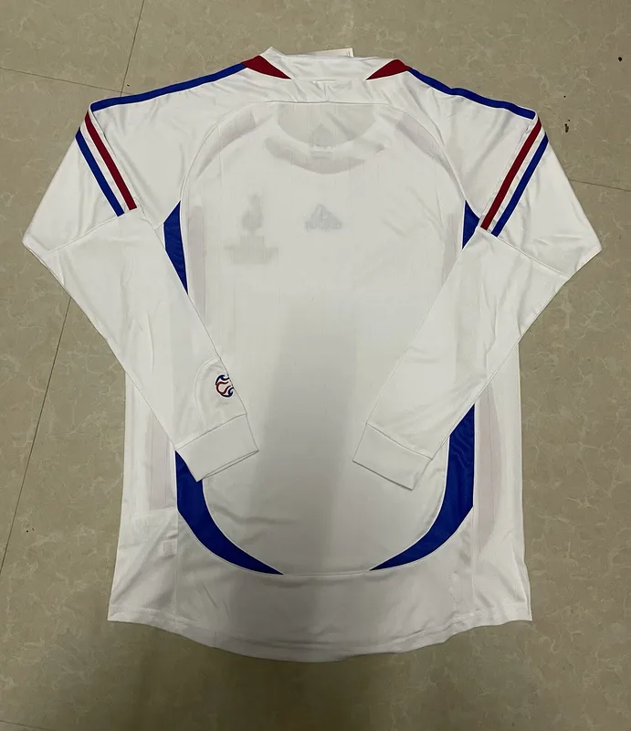 France 2006 Away Shirt Long Sleeve