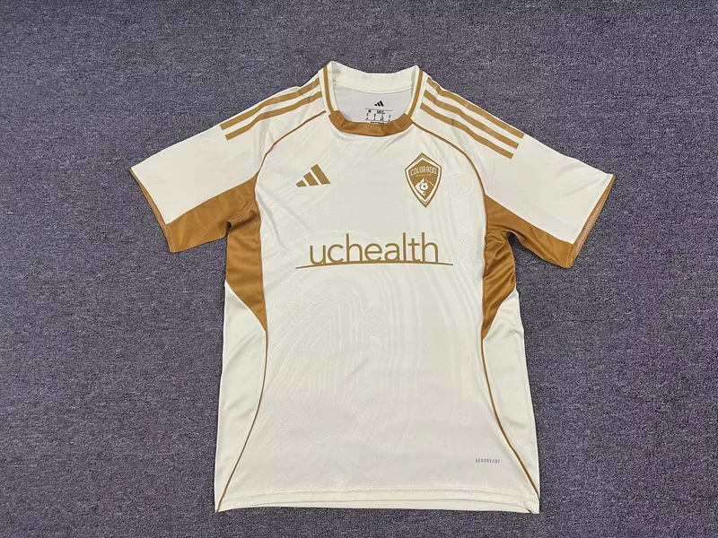 Colorado Rapids 2025/26 Maillot Manches Courtes Édition Spéciale White — 2