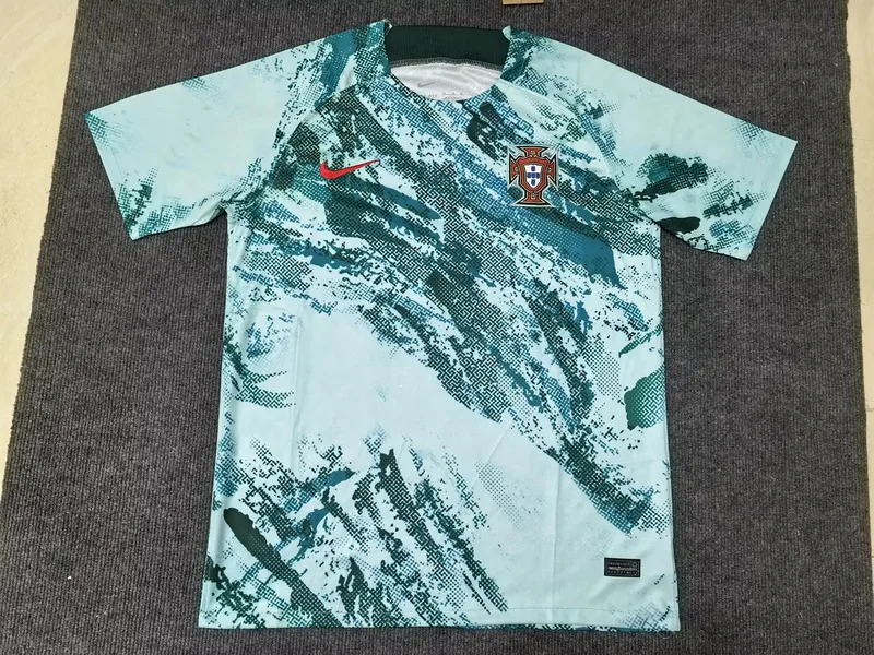 Portugal 2025/26 Maillot Manches Courtes Green — 1