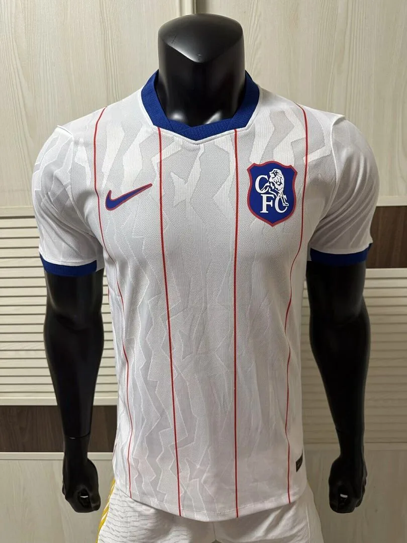 Chelsea 2026/27 Tercera Equipación Camiseta Versión Jugador White — 2