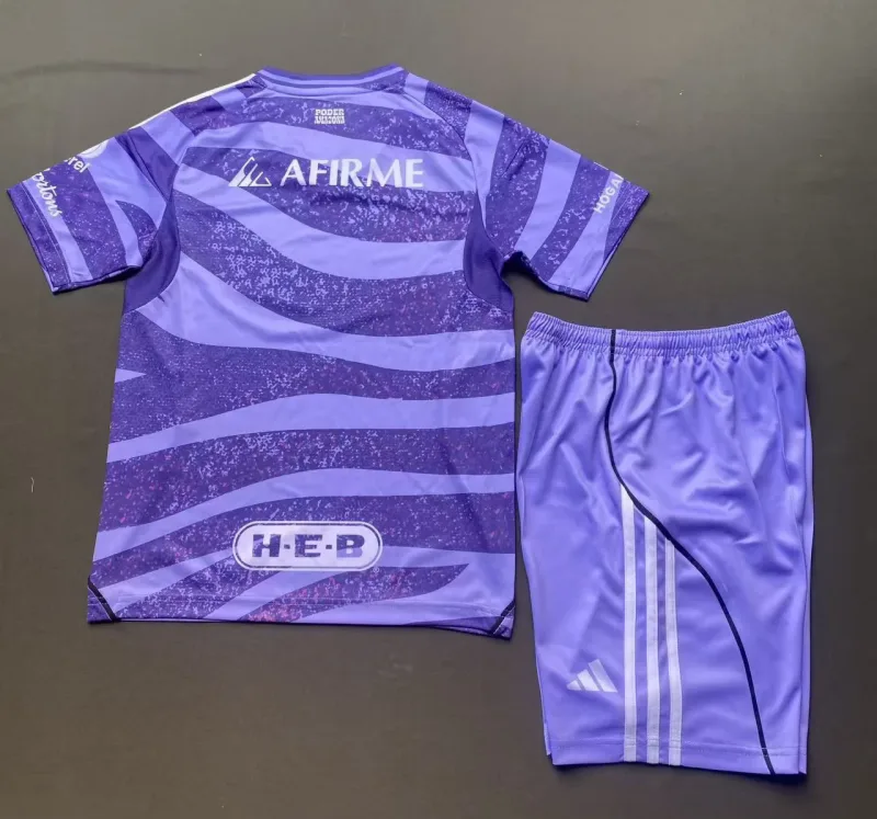 Tigres UANL 2025/26 Third Ensemble Enfant — 2