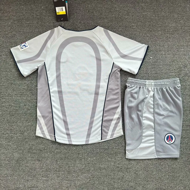 Paris Saint-Germain 2001/02 Away Kids Kit — 2