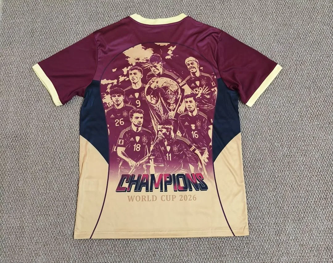 Espagne 2026 Maillot Champion 26 Champion