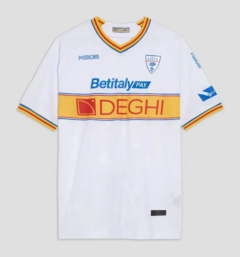 Lecce 2025/26 Extérieur Maillot — 2