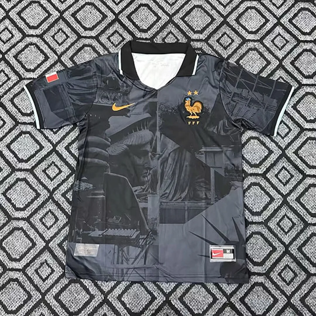 France 2026/27 Shirt Short Sleeve Special Edition Black — 2