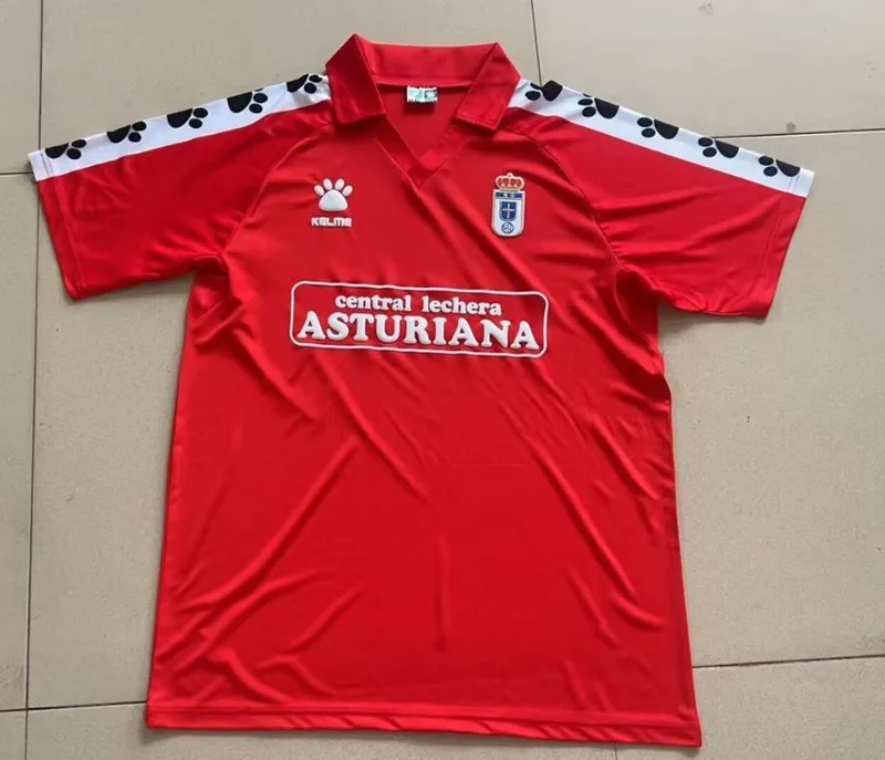 Real Oviedo 1991/92 Auswärts Trikot — 2