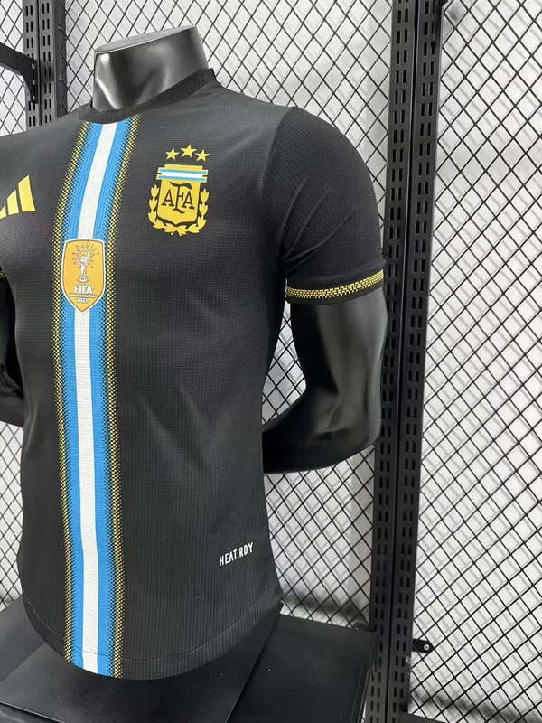 Argentina 2024/25 Shirt Player Version Special Edition Black — 1