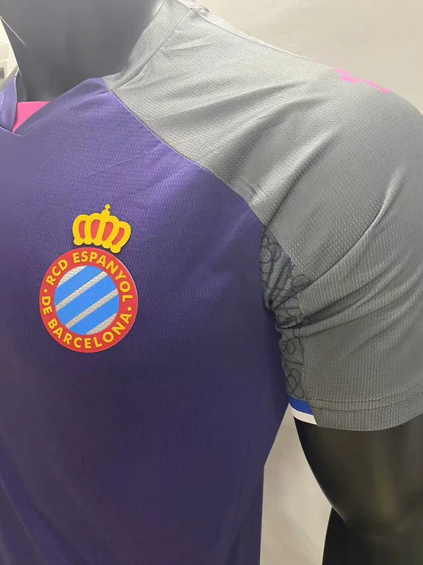 Espanyol 2024/25 Segunda Equipación Camiseta Versión Jugador Purple