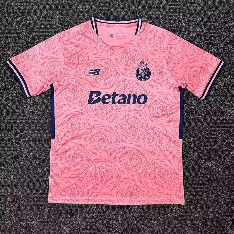 Porto 2025/26 Auswärts Trikot Pink — 2