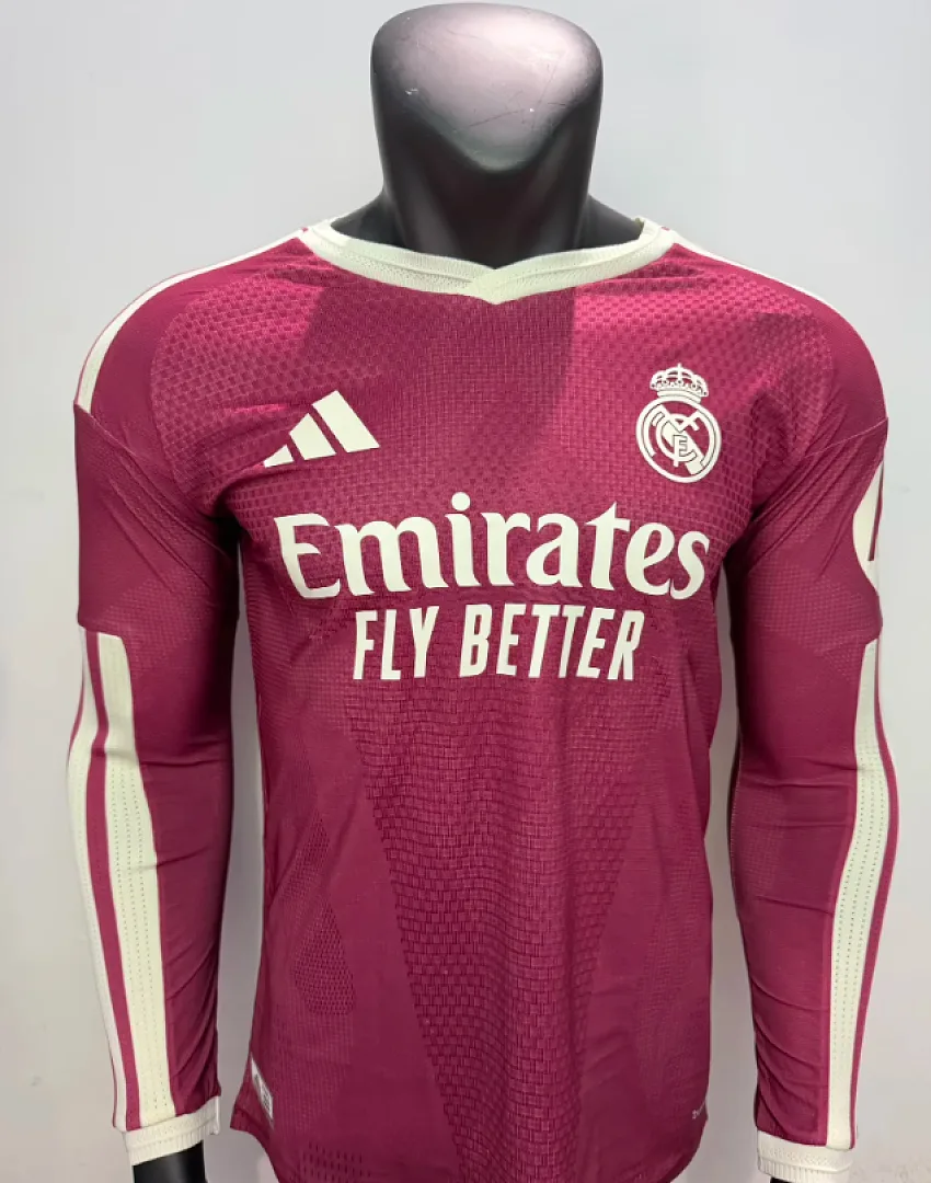 Real Madrid 2026/27 Third Shirt Long Sleeve Player Version