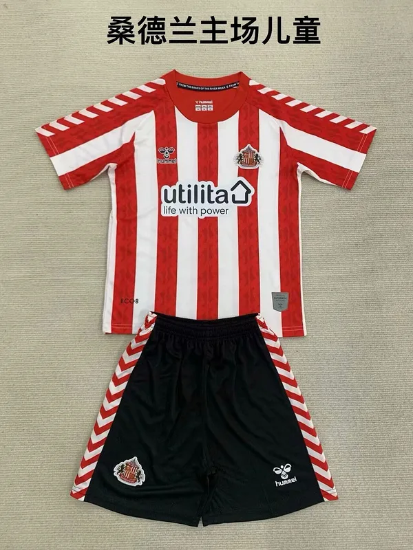 Sunderland 2024/25 Home Kids Kit — 2
