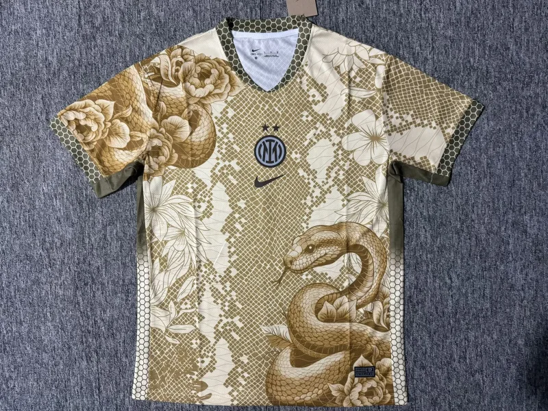 Inter Milan 2025/26 Shirt Short Sleeve Special Edition Snake