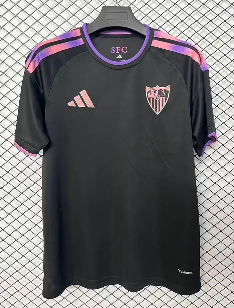 Sevilla 2026/27 Third Shirt Short Sleeve Black