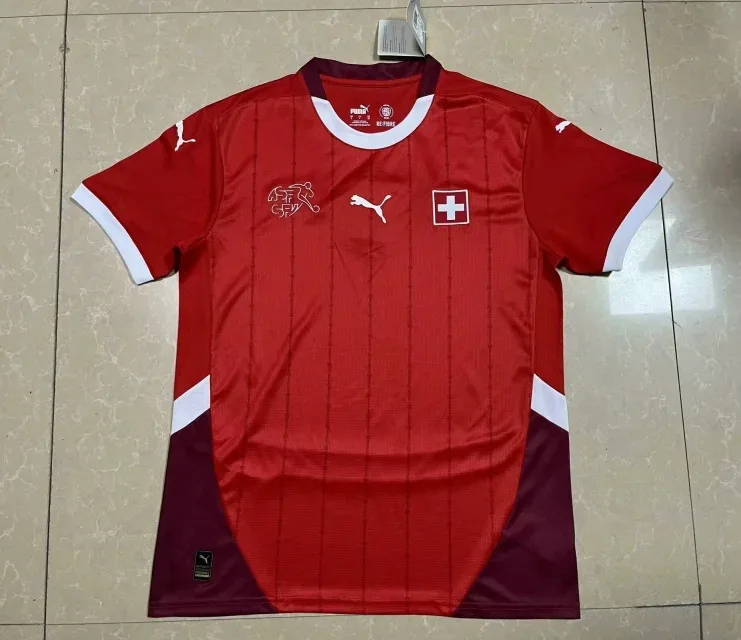 Switzerland 2024/25 Home Shirt Short Sleeve — 2