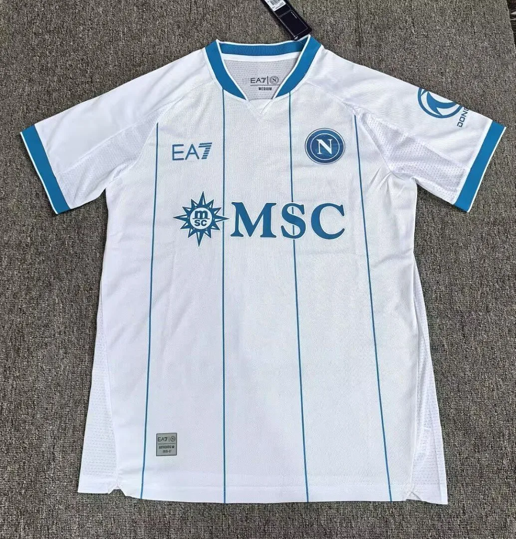 Napoli 2026/27 Away Shirt Short Sleeve White — 2