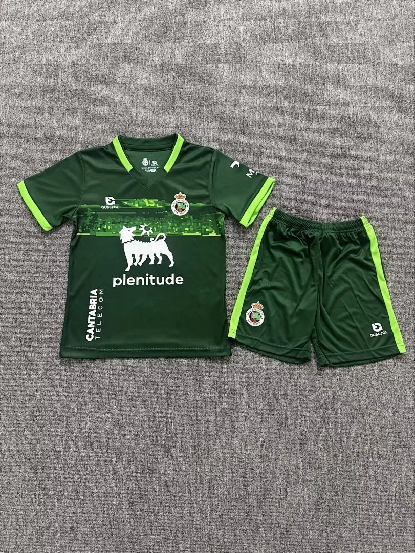 Racing Santander 2025/26 Segunda Equipación Conjunto de Niño