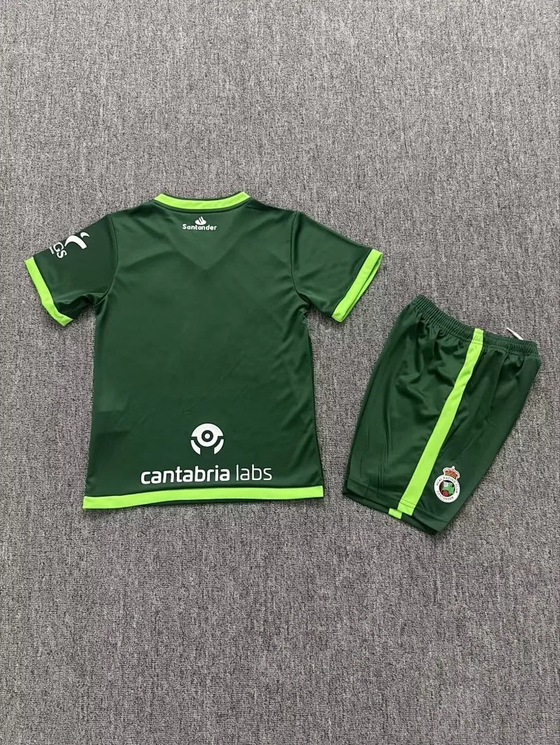 Racing Santander 2025/26 Segunda Equipación Conjunto de Niño — 2