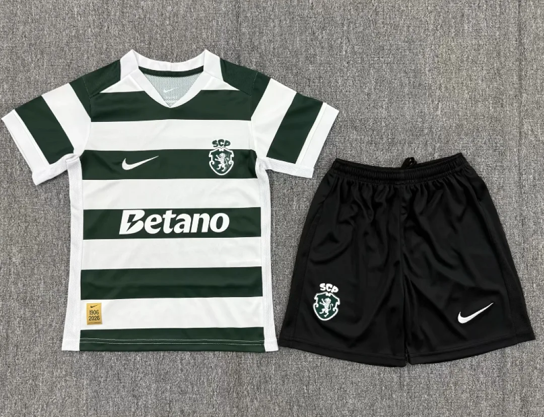 Sporting CP 2026/27 Heim Set Kinder — 2