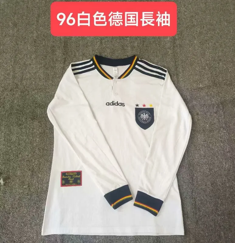 Germany 1996 Home Shirt Long Sleeve