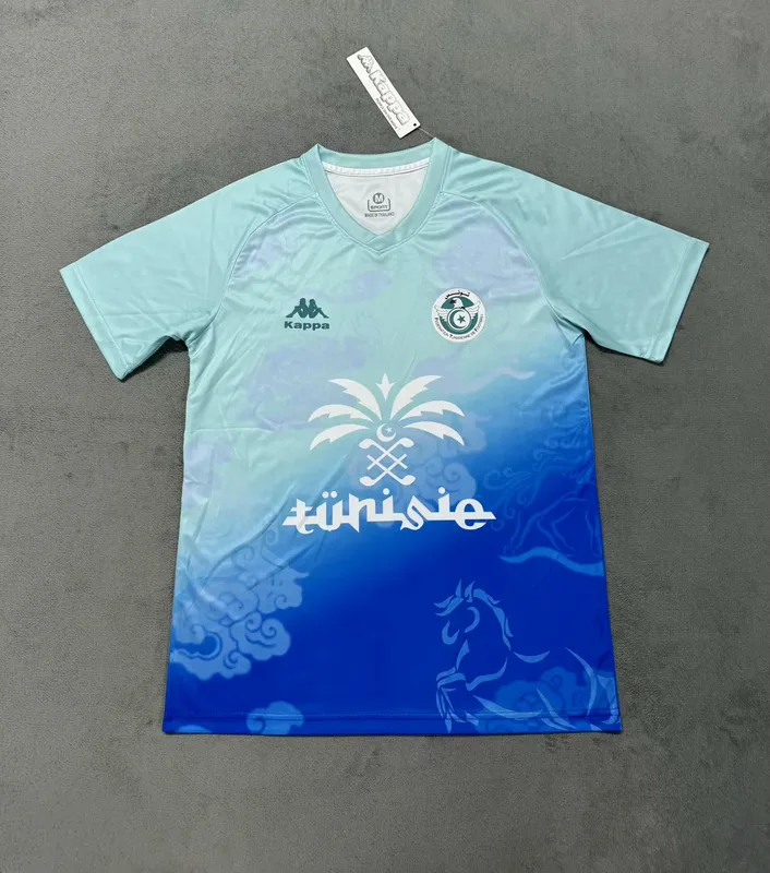 Tunesien 2025/26 Trikot Sonderedition Blue