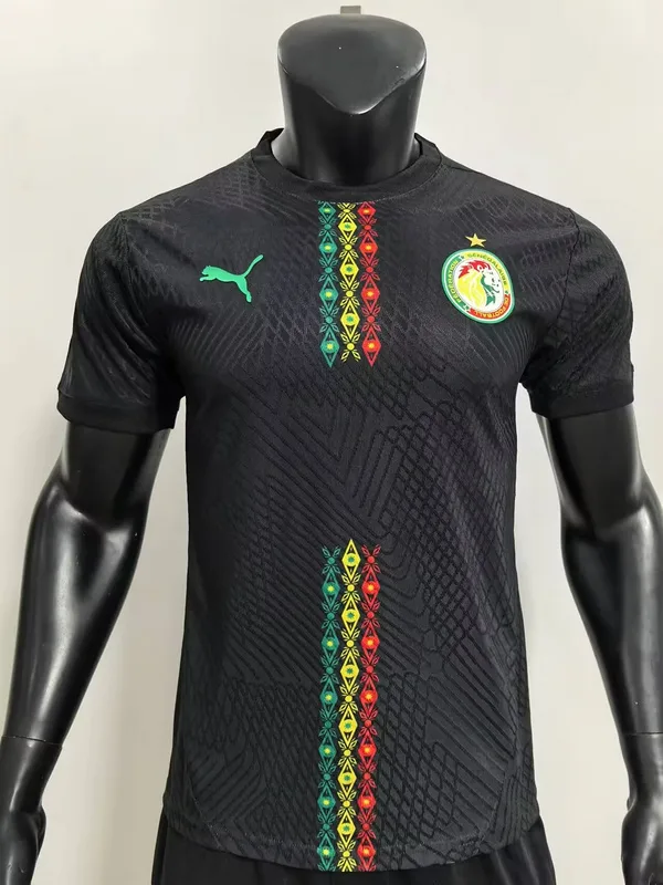 Senegal 2024/25 Shirt Player Version Black — 2