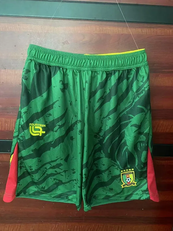 Cameroon 2025/26 Shorts Green — 2