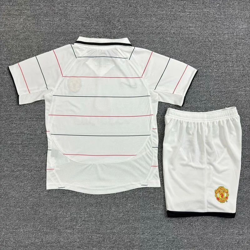Manchester United 2003/05 Segunda Equipación Conjunto de Niño — 2