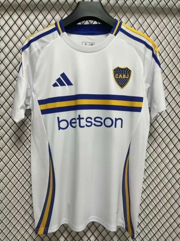 Boca Juniors 2024/25 Away Shirt Short Sleeve White — 1