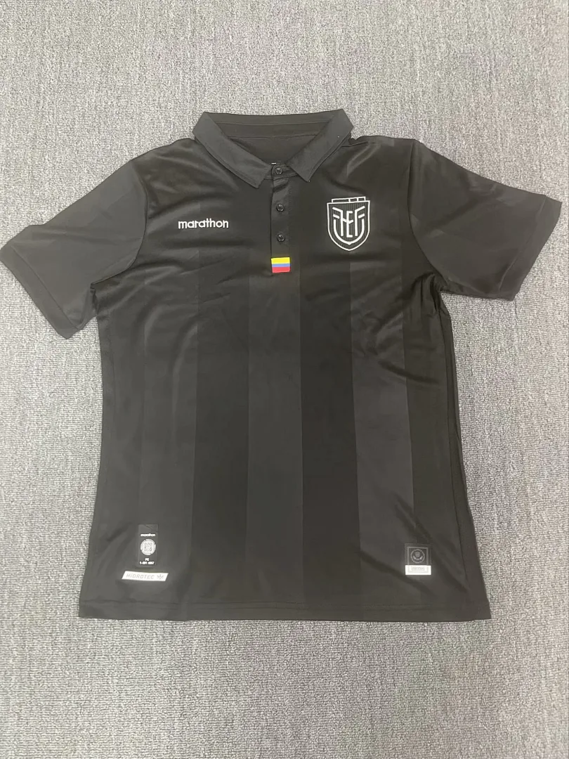 Ecuador 2026 Shirt Short Sleeve Black — 2