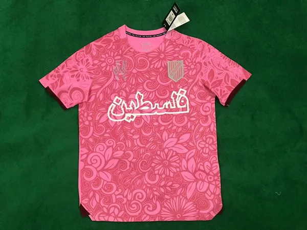 Palestino 2024/25 Shirt Short Sleeve Special Edition Pink — 2