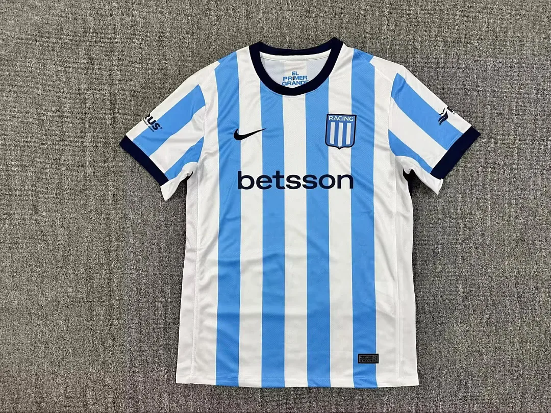 Racing Club 2026/27 Primera Equipación Camiseta Manga Corta — 2