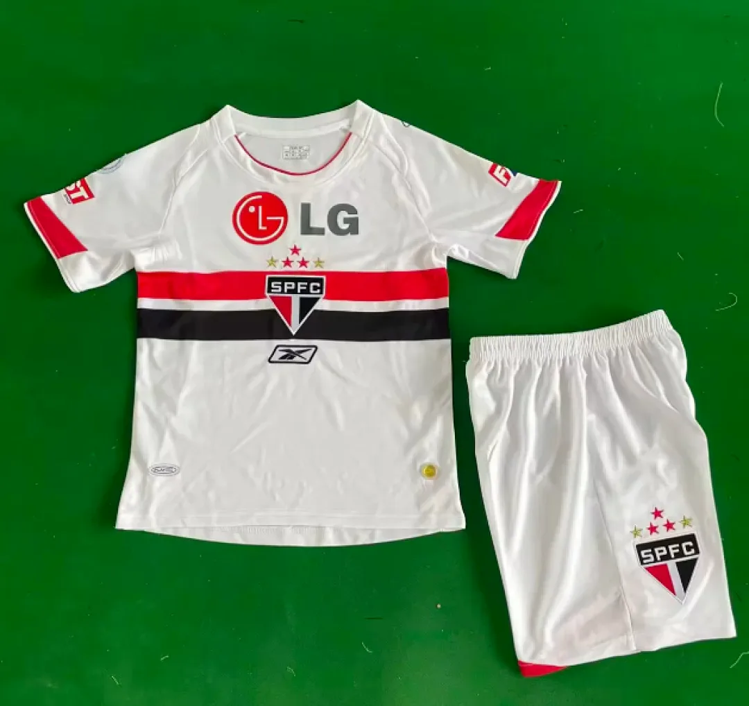 São Paulo 2007/08 Home Kids Kit