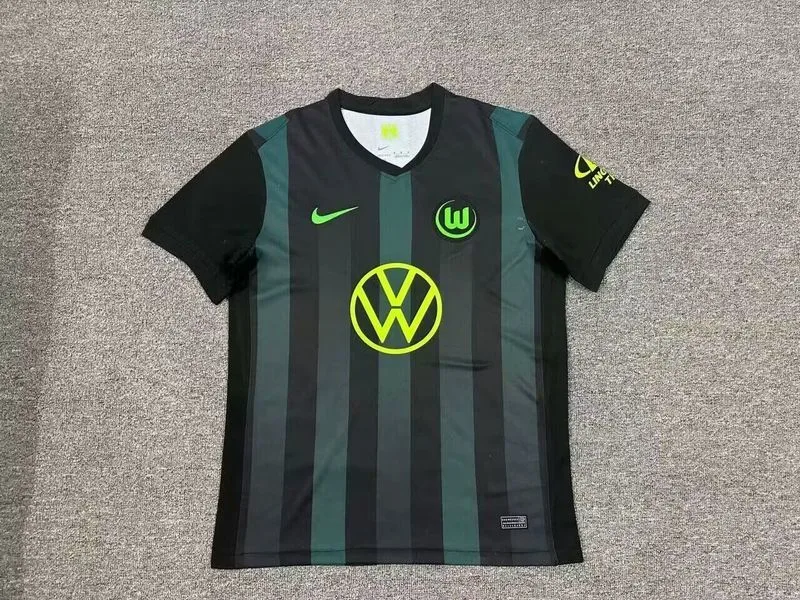 Wolfsburg 2024/25 Auswärts Trikot Kurzarm — 2