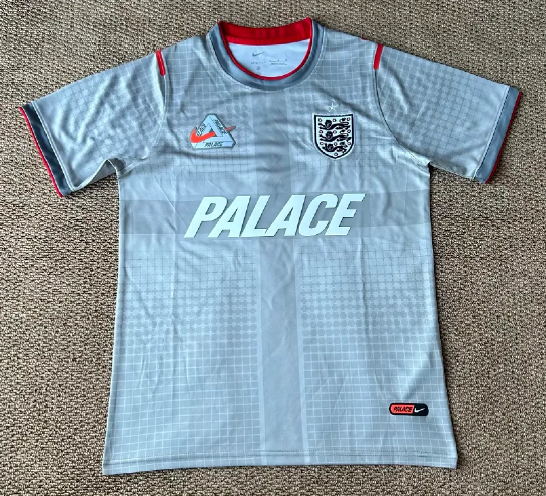 England Shirt Short Sleeve Light Blue — 2