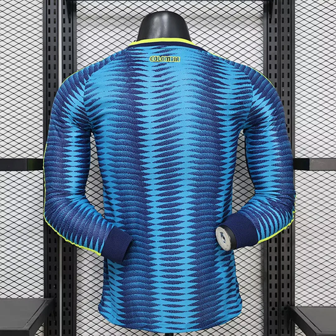 Colombia 2026/27 Away Shirt Long Sleeve Player Version — 2