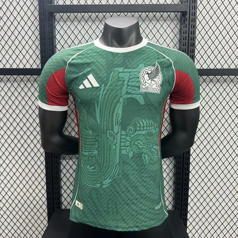 Mexico 2025 Shirt Player Version Special Edition Green
