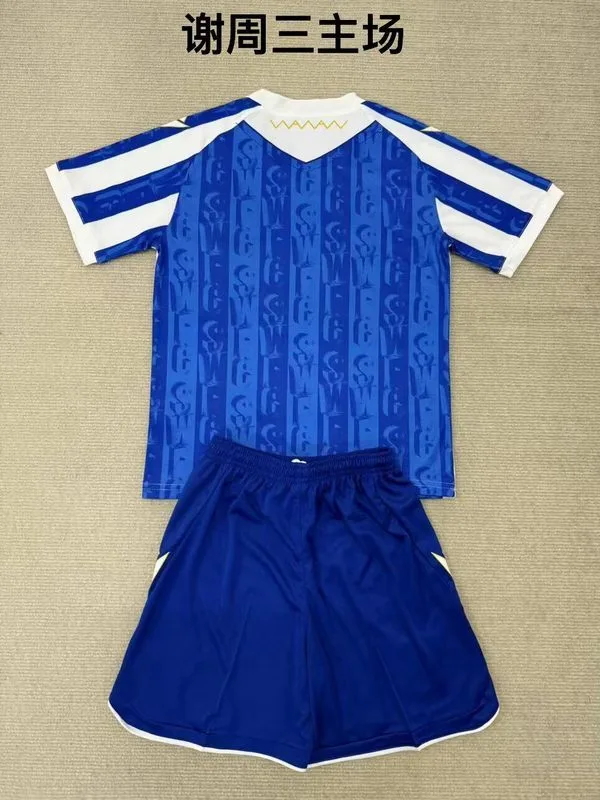 Sheffield Wednesday 2025/26 Home Kids Kit