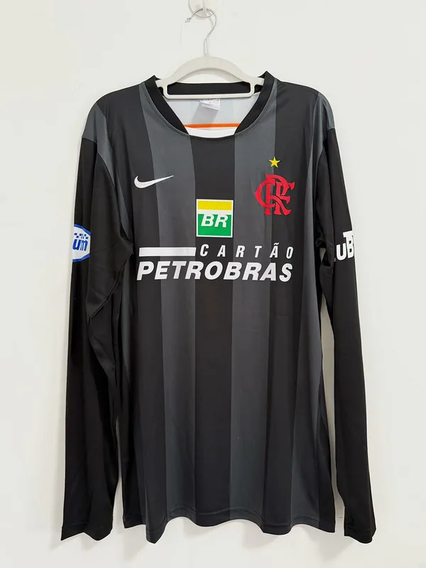 Flamengo 2007 Goalkeeper Shirt Long Sleeve
