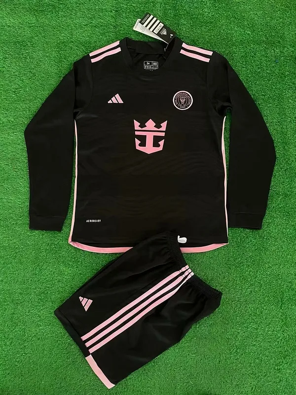 Inter Miami 2024/25 Away Kids Kit Long Sleeve