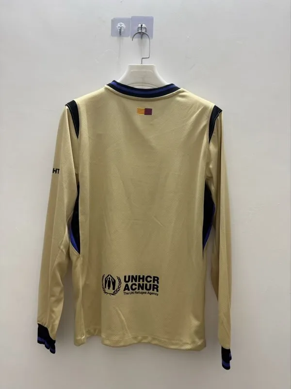 Barcelona 2025/26 Auswärts Trikot Langarm — 1