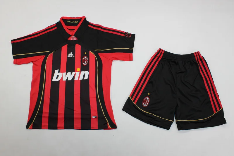 AC Milan 2006/07 Home Kids Kit — 1