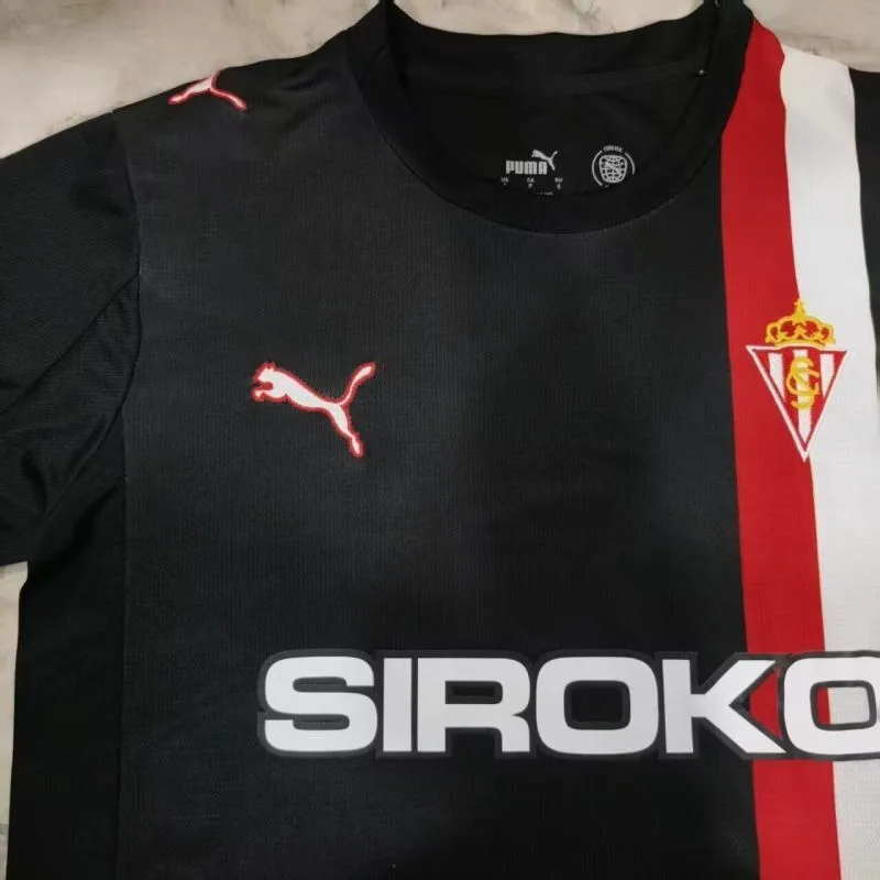 Sporting Gijón 2025/26 Segunda Equipación Camiseta — 2